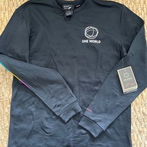 SOLD! Burton Mens One World Polertec shirt NWT